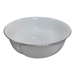 Lenox Bone China Hannah Platinum Round Serving Bowl 8.5” Never Used- New! - Picture 1 of 17
