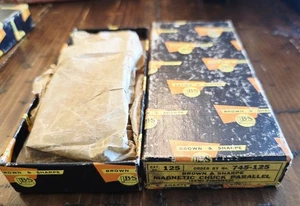 MANDRIL MAGNÉTICO PARALELO MARRÓN Y AFILADO #125 7/8" X 1-7/8" X 4" herramienta de maquinista #1 - Imagen 1 de 6