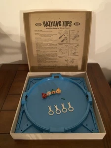 Jeu Ideal Battling Tops 1969 dans sa boîte d'origine - Photo 1/5