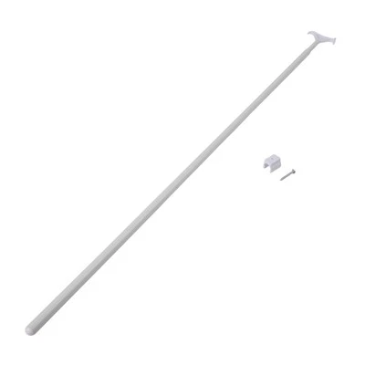 Aluminum Alloy Curtain Rod 70 to 135CM Adjustable for Seamless Window Fit - Image 1 of 4