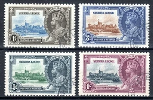 Sierra Leone 1935 Silver Jubilee set SG 181-84 FU CDS - Picture 1 of 1