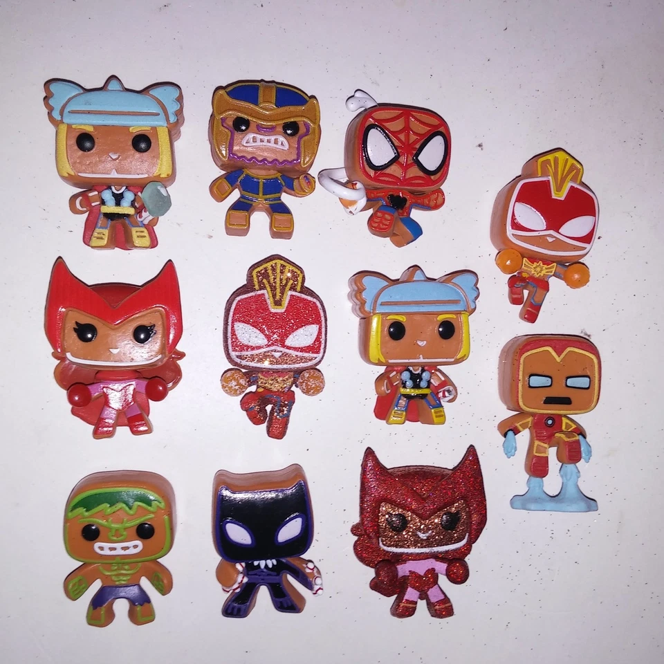 Juego de 11 mini figuras de acción Funko Pop coleccionistas superhéroes Foto 1 de 4