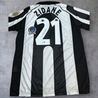 Zinedine Zidane Juventus Turin Trikot signiert Beckett COA Kappa Sony MiniDisc L