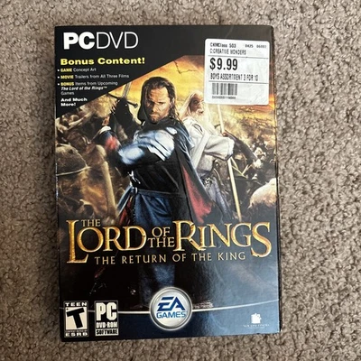 Lord Of The Rings: The Return Of The King- PC DVD-ROM Brand NEW SEALED Small Box - Image 1 of 4