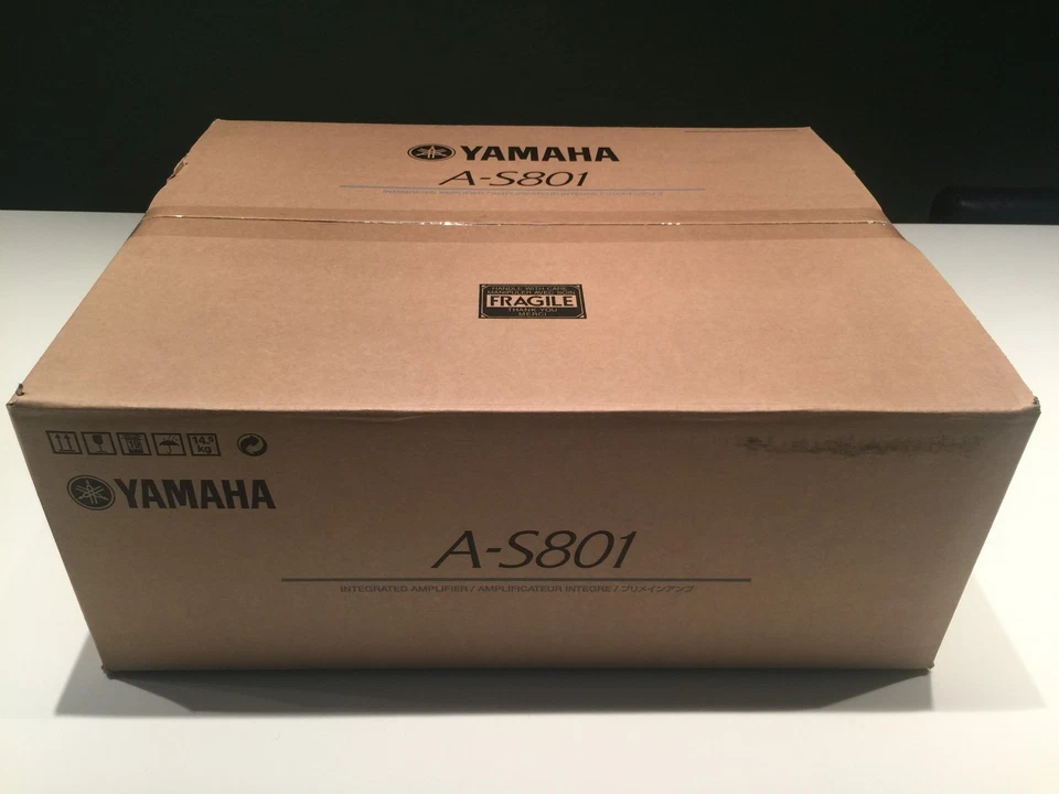 Brand New Yamaha A-S801 Stereo integrated amplifier (Black) - Image 1 of 1