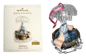 Hallmark Keepsake Ornament 2006 Disney Dumbo Bathtime 65th Anniversary In Box - Picture 1 of 6