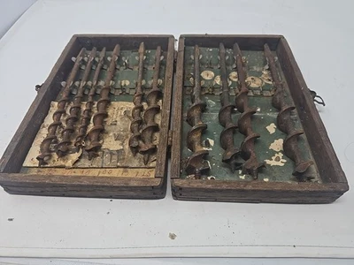 Juego de colección de trece (10) brocas para taladrar madera Stanley (EE. UU.) Foto 1 de 4