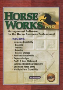 HorseWorks Pro PC CD horse business management software breeding expenses farms - Picture 1 of 1