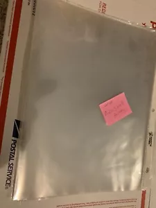 ❤️Clear Plastic Sheet Page Protectors 28 Pcs Cover Sleeves Fits 3-ring Binder - Picture 1 of 2