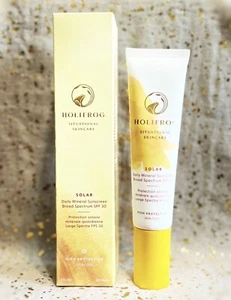 HOLIFROG~Solar~Daily Mineral Sunscreen~SPF 30~2 fl oz / 60ml~Full Size~NIB~ - Picture 1 of 1