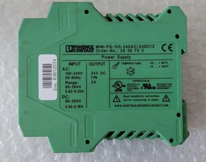 Phoenix Contact - MINI-PS-100-240AC/24DC/2 - 2938730 - Power Supply - Usada - Foto 1 di 3