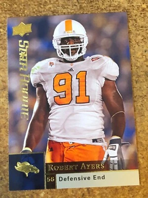 2009 Upper Deck Football Star Rookie # 245 Robert Ayers RC - Image 1 of 2