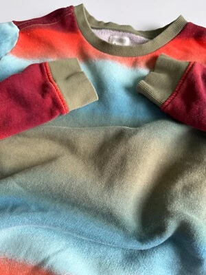 GYMBOREE Multicolor Ombre Tejido Top Cuello Redondo Sudadera Niño XL (14) Foto 1 de 4