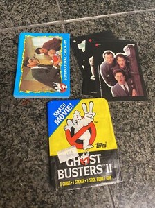 Lot of 19 ~ 1989 Topps Ghostbusters 2 Trading Cards