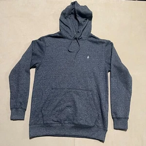 Volcom Sweatshirt Mens Size S Hooded Hoodie Heathered Blue True to This - Picture 1 of 15