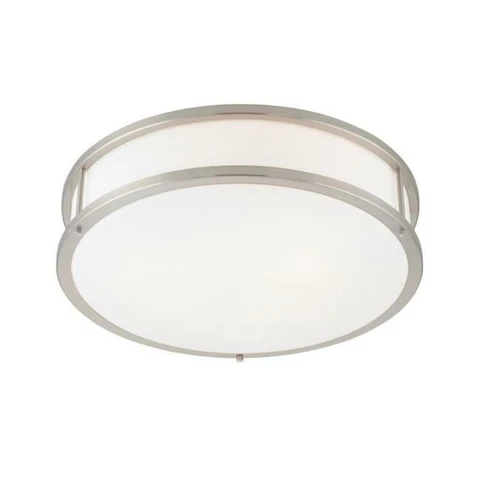 Access Lighting 50081-BS-OPL Conga 3 Light Flush - Mount - Brushed Steel Cover