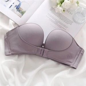Strapless Seamless Push Up Bras Women Garment Apparel Brassiere Lingerie Bra 1pc - Picture 1 of 15