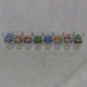 Hazel Atlas Coche Highball Copas de Cóctel 8 Buick Chevrolet Ford Studebaker De Colección - Imagen 1 de 6