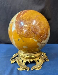 Jasper Sphere with Stand - Picture 1 of 9