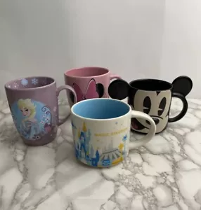 Lote de 4 tazas tazas Frozen Starbucks Magic Kingdom, Mickey, Minnie, parques Disney - Imagen 1 de 8