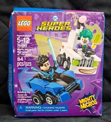 LEGO DC Comics Super Heroes Mighty Micros Nightwing vs. The Joker 76093 New Set - Image 1 of 4
