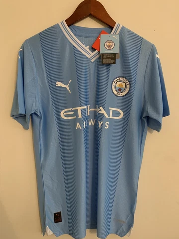 Manchester City 2023/24 Home Jersey Kevin De Bruyne #17    Size: Medium Cover