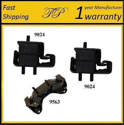 3 PCS MOTOR & TRANS MOUNT FOR 2016-2017 SUBARU CROSSTREK 2.0L - MANUAL TRANS - Imagem 1 de 4