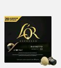 L'OR  Ristretto out date 26/9/21 (10 Pack, 20 Coffee Pods =200 pods)