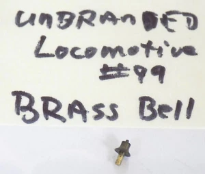 HO / UNBRANDED / LOCOMOTIVE #99 / BRASS BELL / ACCESSORY / HTF SPARE PARTS - Picture 1 of 2