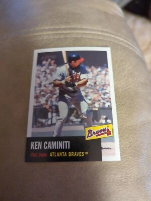 2002 Topps Heritage  Ken Caminiti  #293  Atlanta Braves - Image 1 of 2