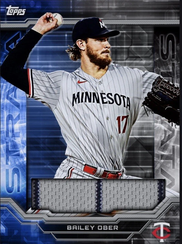 [DIGITAL] Topps Bunt - Bailey Ober - Strata 23 S1 - Blue Relic - Image 1 of 1
