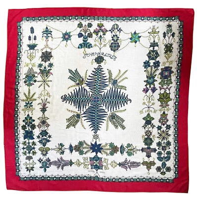 HERMES Shawl Scarf Scheherazade by Henri d'Origny Cashmere Silk Blend 52" Square - Image 1 of 4