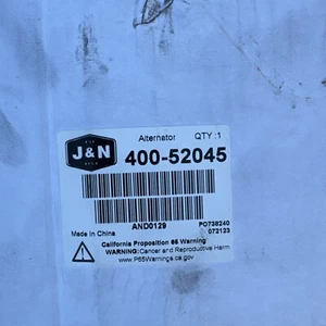 400-52045-JN J&N Electrical Products Alternator - Bild 1 von 1