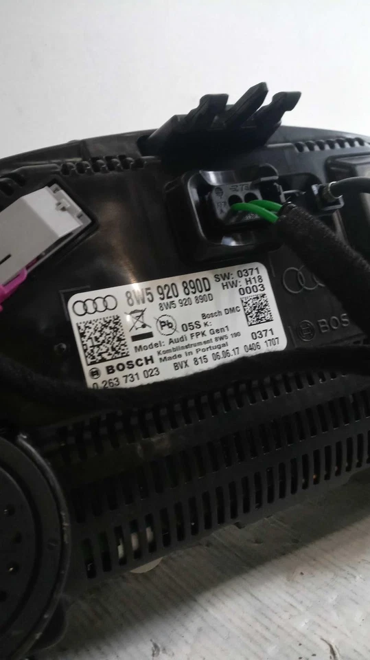 2018 AUDI Q5 Speedometer Gauge OEM Black 109K Miles NJ25-17479-438595 - Изображение 1 из 4