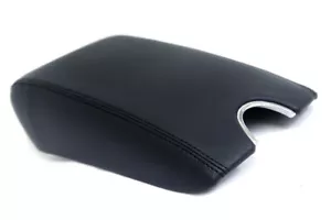 Fits 08-12 Infiniti EX35 Faux Leather Armrest Center Console Cover Black - Bild 1 von 2
