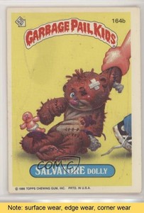 1986 Topps Garbage Pail Kids Series 4 Salvatore Dolly #164b.2 READ k5i