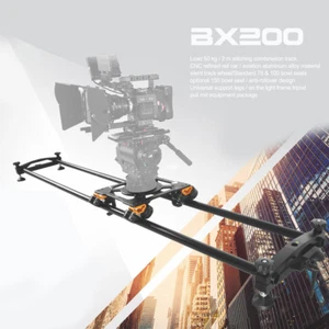 Greenbull BX200 Film Camera Slider 100mm bowl Aluminum Video Slider Kit 50KG - Picture 1 of 9