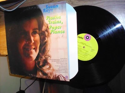Susan Raye LP Plastic Trains Paper Planes 1973 Vintage 12" 33RPM ST-11223 - Image 1 of 2