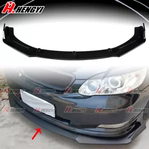 For 2005 2008 Toyota Corolla Front Bumper Sport Splitter Lips Spoiler Body Kit - Bild 1 von 11