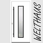 WeltHaus Haustür WH100 Aluminium mit Kunststoff BL21 BlackLine Tür Türen Bonn