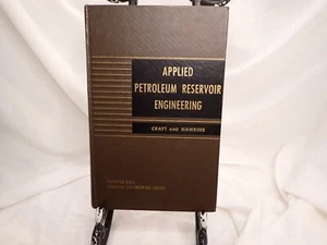Applied Petroleum Reservoir Engineering By Craft & Hawkins Oil Gas Hardcover VG+ - Picture 1 of 7