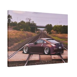 Nissan 350z High Resolution Museum Quality Horizontal Canvas Print #002 - Picture 1 of 10