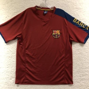 FC BARCELONA Spain Red Soccer Football jersey Men's Size Large - Picture 1 of 14