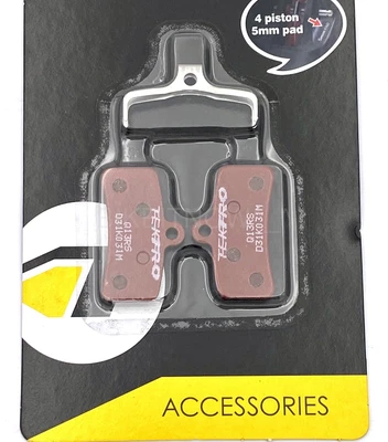 Pastillas de freno Tektro MTB, para pinza de 4 pistones, Q13RS 1 par para HD-E745/T741/T737 Foto 1 de 4