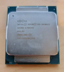 Intel Xeon E5-2630 V3 SR206 2.4GHz-3.2GHz 20MB 8C 16T 8GT/s 85W - Picture 1 of 2