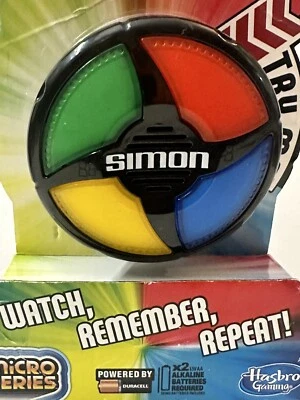 Hasbro Gaming Simon 2013 Micro Series 3.5” Mini Electronic Handheld Game - Image 1 of 4