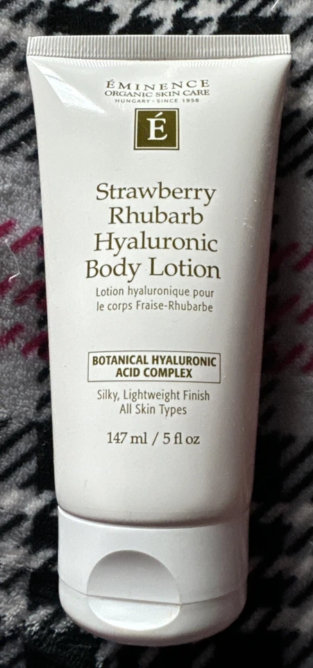 Eminence Strawberry Rhubarb Hyaluronic Body Lotion 147ml 5oz FAST SHIP