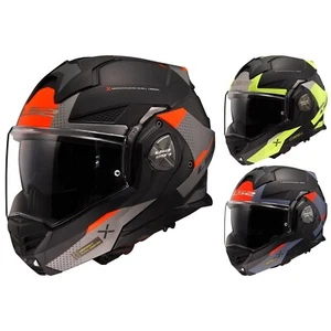 LS2 Motorrad Helm Advant X Oblivion FF901 - Klapphelm mit Sonnenblende - Picture 1 of 13