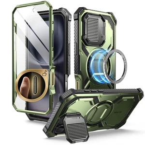 i-Blason iPhone 16 Plus Case Camera Cover Stand Full-Body Protective Guldan - Picture 1 of 9