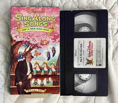 Disney’s Sing-Along Songs Film Zip-A-Dee-Doo-Dah Volume Two VHS Tape 1986 Movie - Image 1 of 4